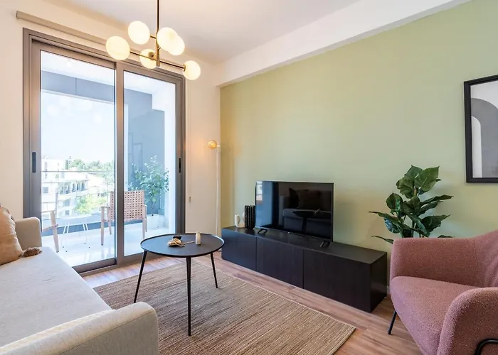 아파트 Latte's Prime 1-bedroom In 라르나카